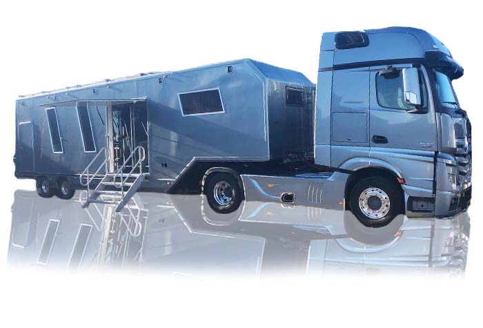 T 220 trailer Moderne enkelzijdig expandable trailer